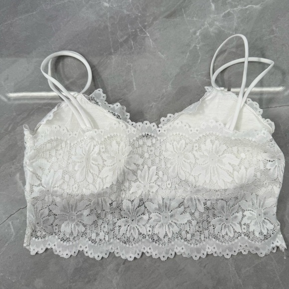 NWOT Women’s Floral Lace Wireless Bralettes With Removable Pads 34D 36C 38A 38B - Picture 10 of 16